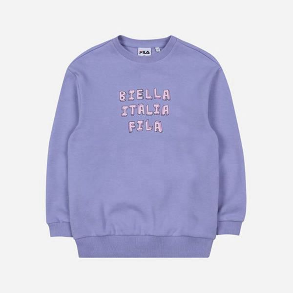 Sudaderas Fila Niñas Moradas - Stella L/S - España 093514GQF